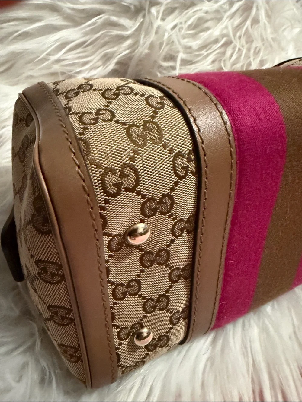 Gucci Vintage web original GG Boston